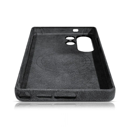 Alcantara case - Cinza Espacial Samsung S